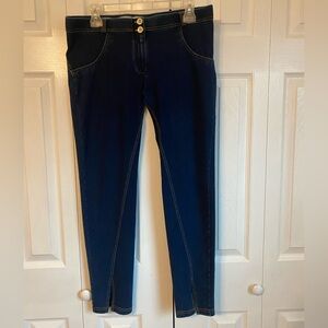 Women’s Feddy Dark Blue Stretch Jeggings - Slim Fit